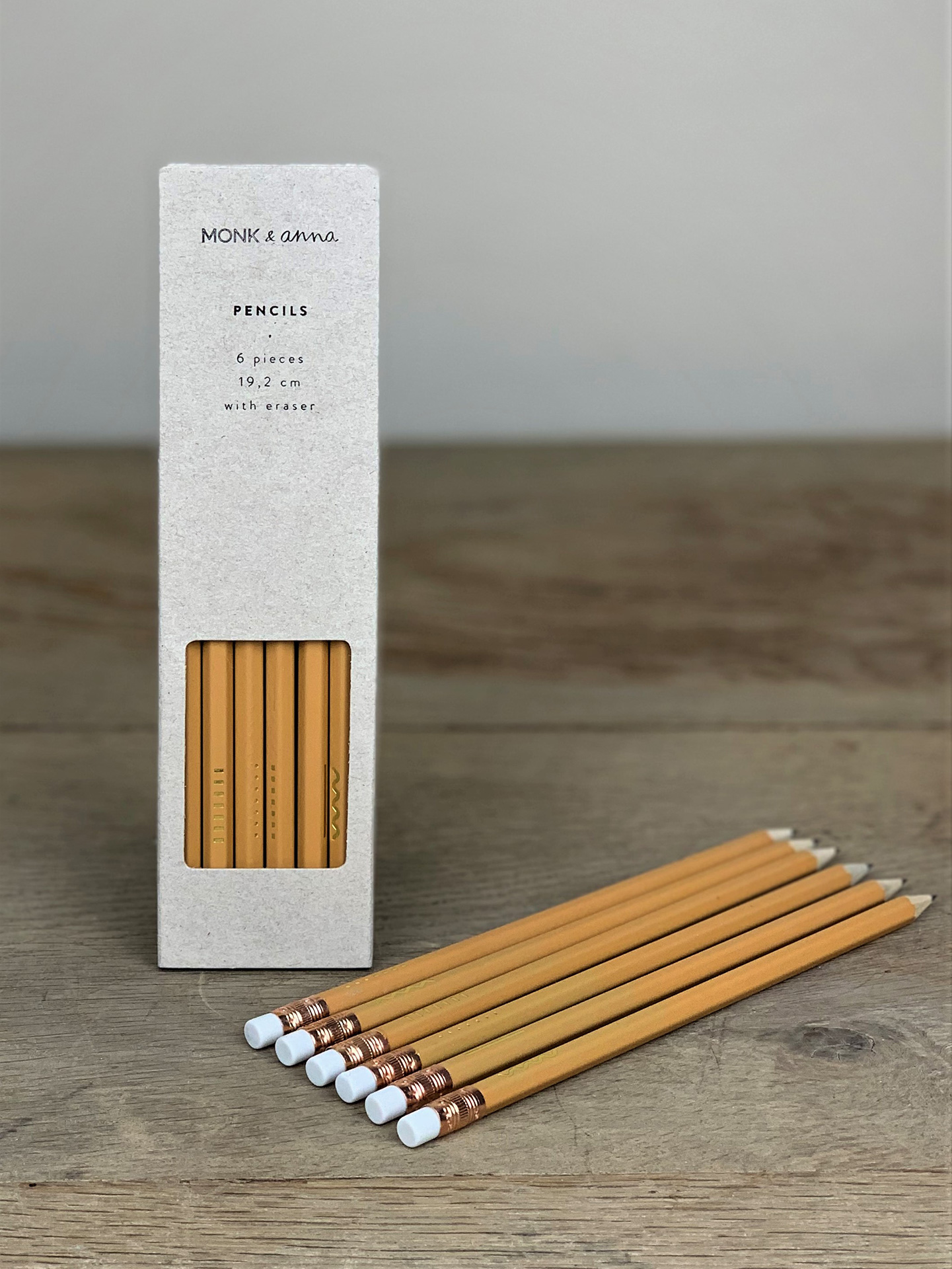 Bleistift Set gelb