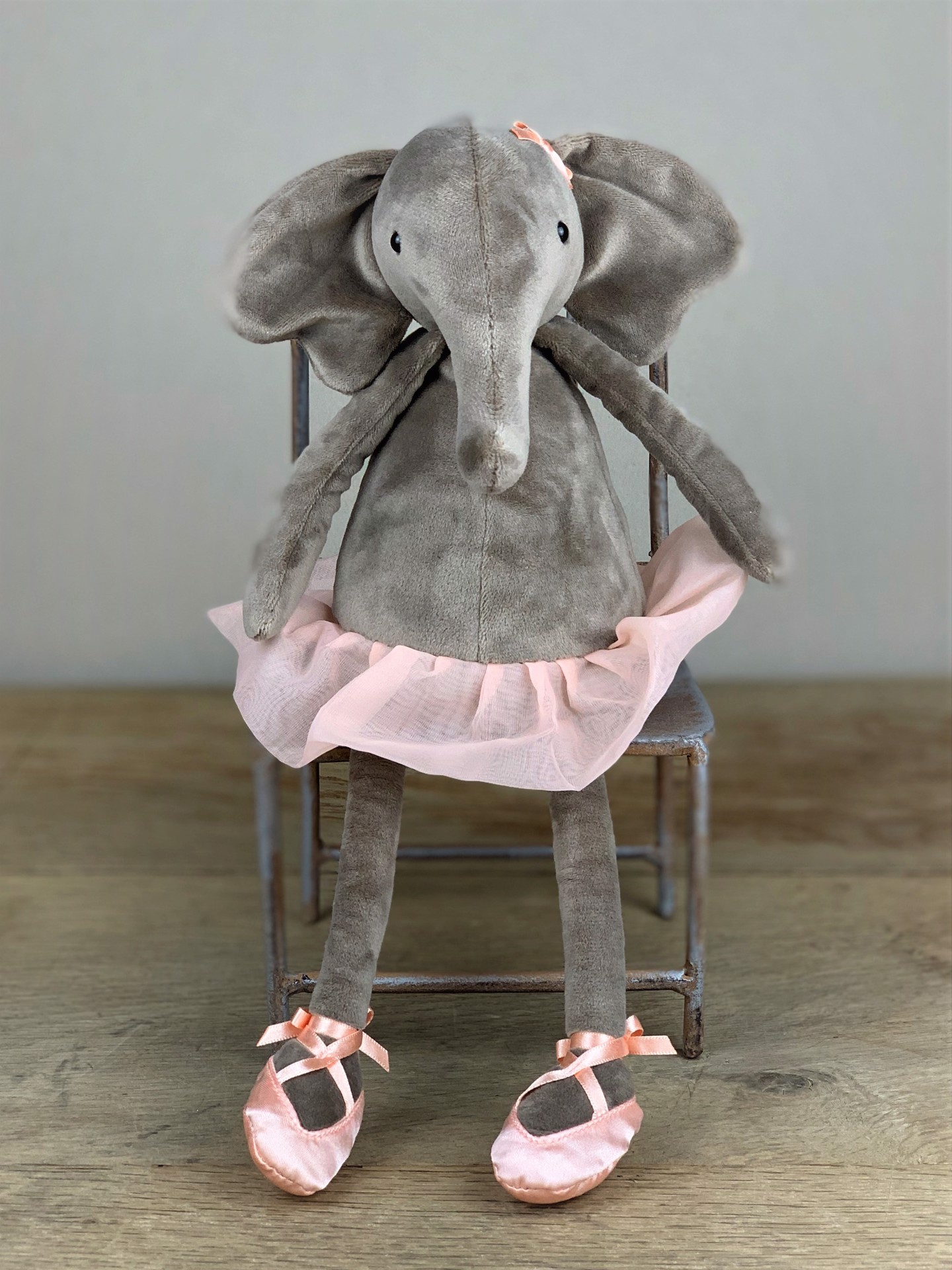 Stofftier Ballerina Elefant 