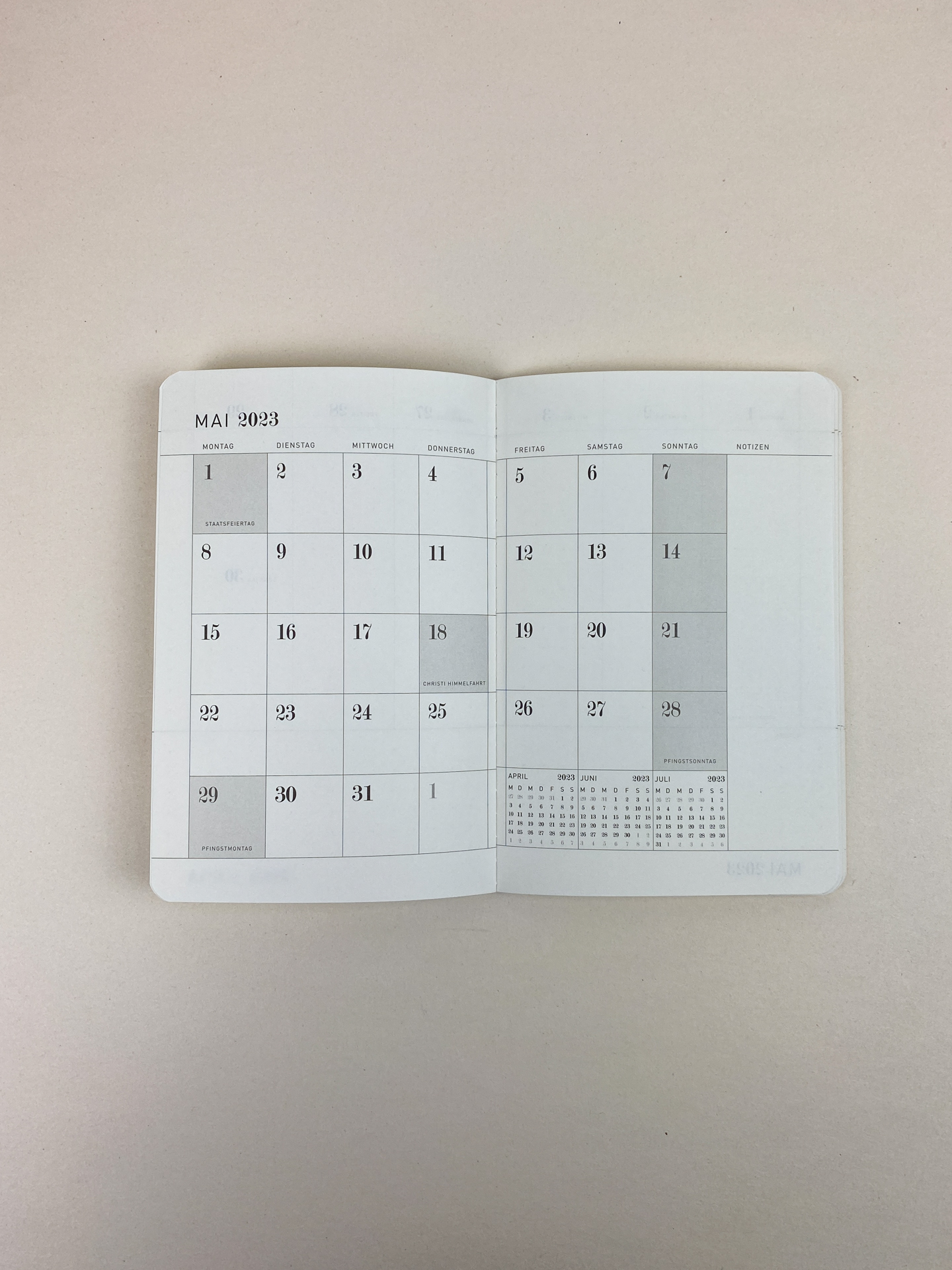 Kalender Kraft 2023